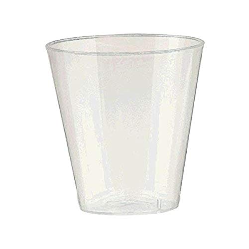 Amscan Big Party Pack Pearl Shot Glasses | 2 oz. | Pack of 100 | Party Supply