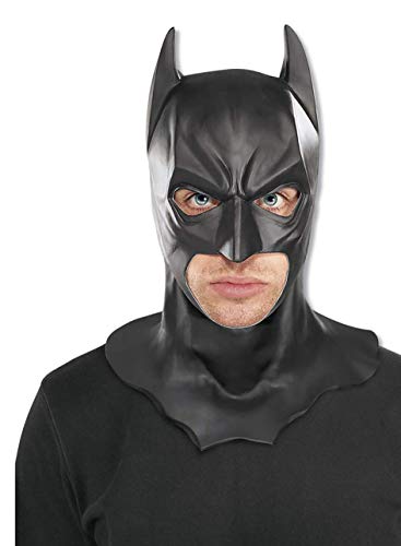 Rubie's Batman The Dark Knight Rises Full Batman Mask, Black, One Size