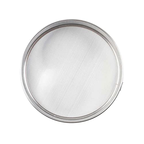 Tablecraft 11058 Round Fine Mesh Sieve Strainer, 8-inch Diameter, Stainless Steel
