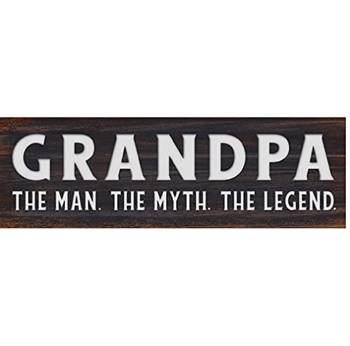 Carson Home 24306 Grandpa Legend Message Bar, 8.5-inch Width, Wood