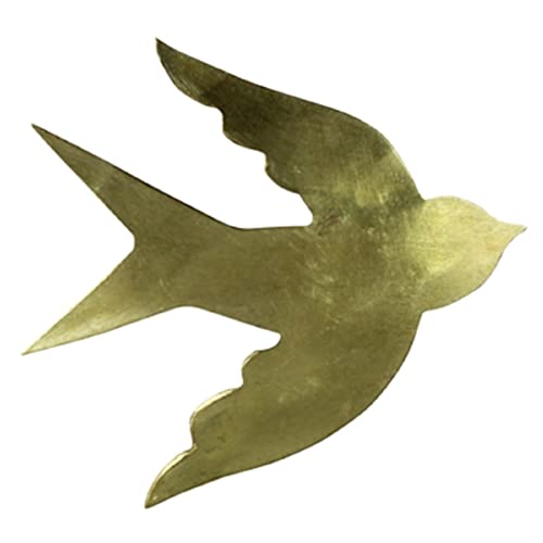 HomArt AREOhome Gia Bird Brooch, Brass