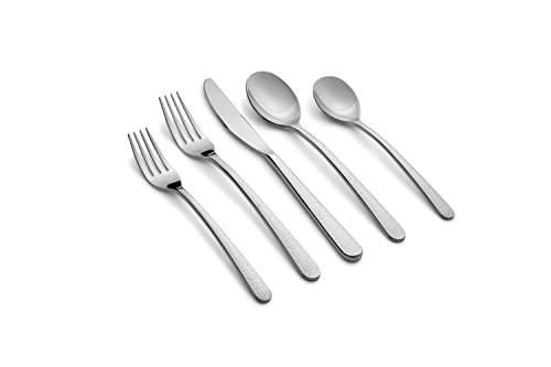 Cambridge 306320Ckg12Ds Mazzy Gold with White-Handle 20-Piece Flatware Set