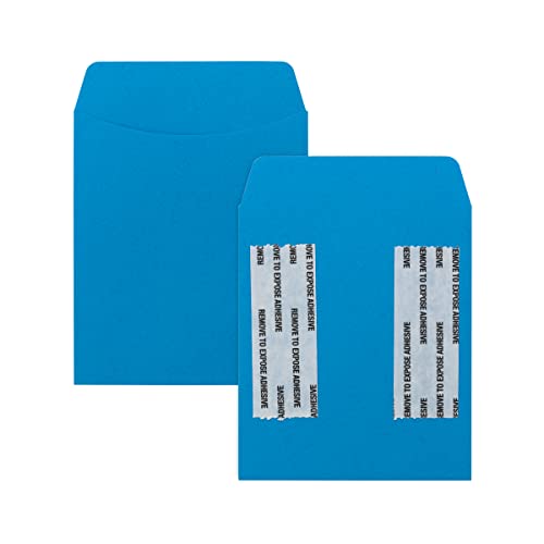 Hygloss Products, Inc Card Self Adhesive Blue Color Library Pockets 30 ct, Count
