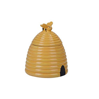 Pacific Trading Giftware PT Honeybee Beehive Ceramic Cookie Storage Jar