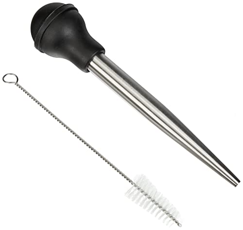 Frieling Kϋchenprofi Baster Set with Injector Needle and Cleaning Brush