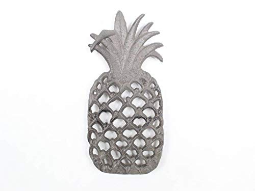 Hampton Iron Cast Iron Pineapple Trivet 9" - Pineapple Decoration - Home Decoration