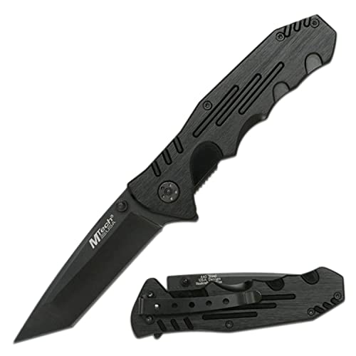 Master Cutlery M-tech Tactical Folding Knife With 440 Stainless Tanto Blade