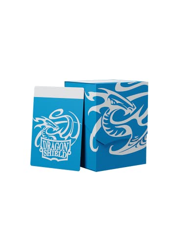 Arcane Tinmen Store Card Deck Box Deck Shell: Blue/Black - Dragon Shield