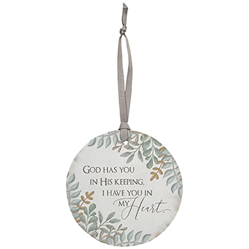 Carson Home 23878 God's Keeping Ornament, 3.5-inch Diameter