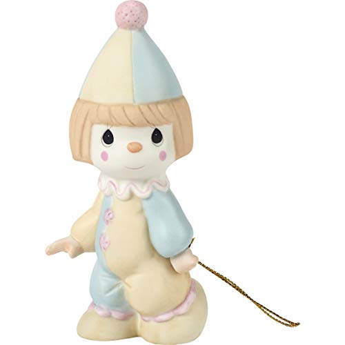 Precious Moments, Bless The Days Of Our Youth, Birthday Train Bisque Porcelain Figurine, 142019
