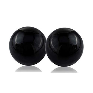 Modern Day Accents Bola Negra Black Sphere/3" D - Set of 2