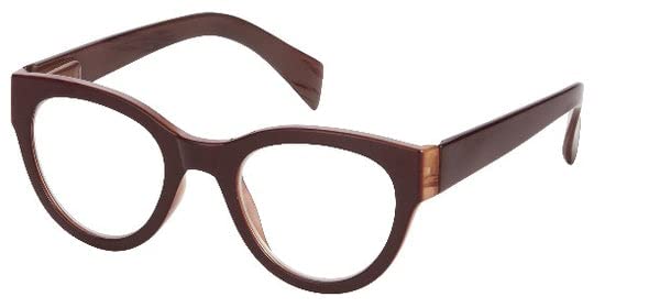 I Heart Eyewear Aberdeen Reading Glasses, Burgundy, 2.0