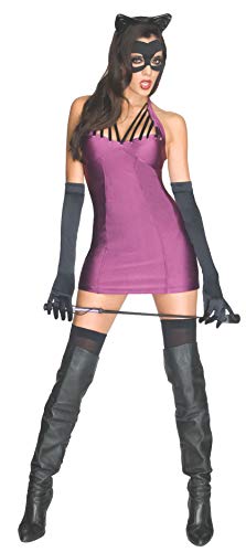 Rubie's Secret Wishes Women's Dc Super Villians Catwoman Costume, Multi, Medium