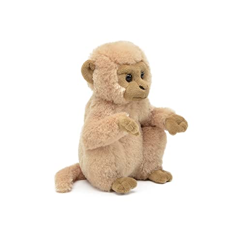 Unipak 3042LC Knee Monkey Plush, 9-inch Height, Cream