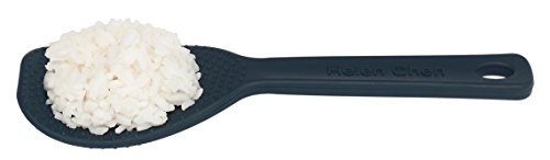 HIC Helen's Asian Kitchen 97113 Never-Stick Rice Paddle 8.5-Inch Heat-Resistant Silicone