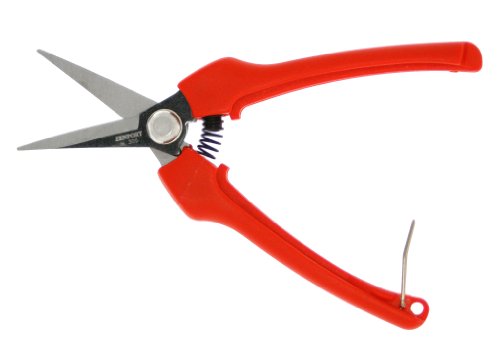 Zenport H306 Euro Style Harvest Shear, Curved Carbon Steel Blade