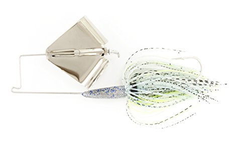 Nichols Lures RB99N-38 Reflex Buzzbait Bombshell Shad Nickel, 3/8 oz