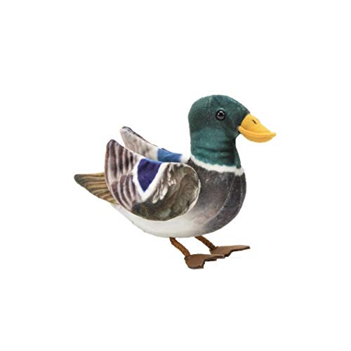 Unipak 8040GN Green Duck Plush Animal Toy, 6-inch Height