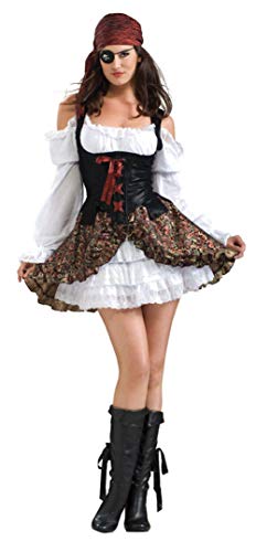 Rubie's Secret Wishes Buccaneer Babe Costume, Black, X-Small