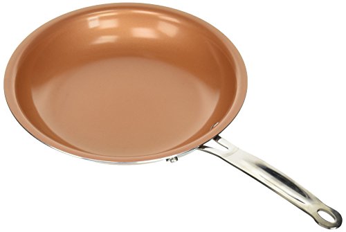 MasterPan Copper tone 11-inch Ceramic Non-stick Griddle pan