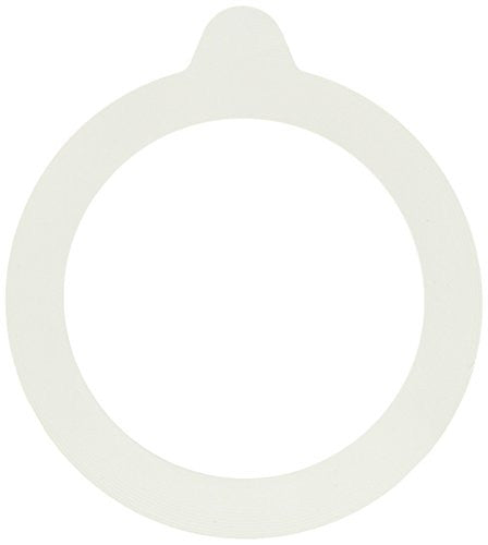 Bormioli Rocco 6 piece Fido Jar Replacement Gaskets 3.5 White