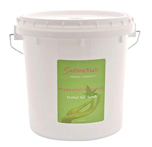 Soothing Touch W67365PR1 Salt Scrub Peppermint Rosemary, 10-Pound