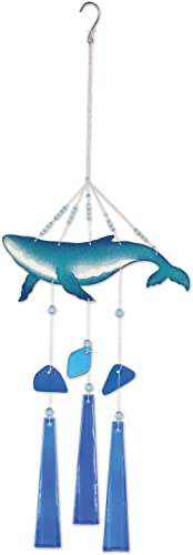 Sunset Vista Designs Dolphin Chime, 17-inch Height, Home Decor, Ocean, Outdoor Accent, Noisemaker