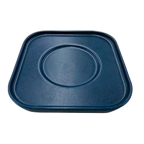 Forlife 904-IND Artisan Collection CafÁüá Saucer, 5.5-inch Square, Indigo