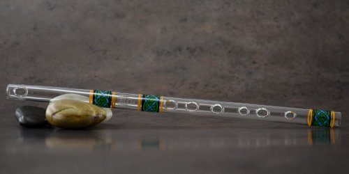 Hall Crystal Flutes 11291 - Inline Glass Piccolo in C - Bristol Celtic