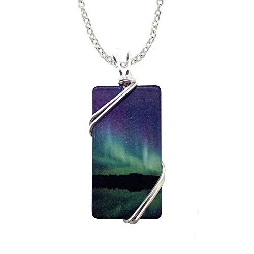 Candelabra Northern Lights Necklace made in the U.S.A. by d&