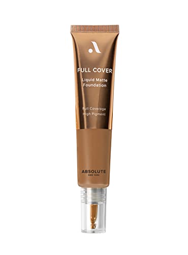 Absolute New York Full Cover Liquid Matte Foundation (Neutral Pecan)