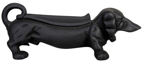 Esschert Design Boot Scraper Black Dachshund