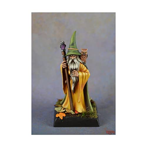 REAPER Miniatures Anuminar Winterbeard Wizard #03953 Dark Heaven Unpainted Metal