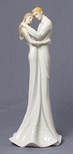 Unicorn Studio 12.25 Inch White Porceline Figurine Slim Couples First Wedding Dance