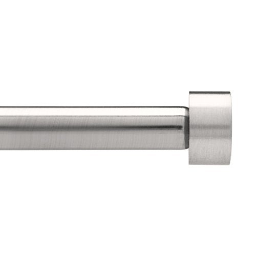 Umbra Cappa Nickel Drapery Rod - 72 to 144 Inch
