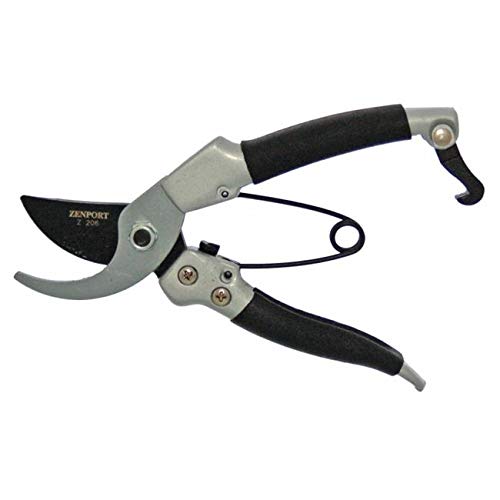 Zenport Z206 Small Japanese Style Pruner, Wishbone Spring, .5-Inch Cut, 7-Inches Long