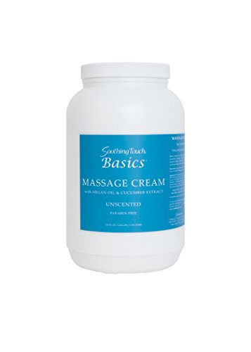 Soothing Touch Basics Massage Cream, Unscented, 128 Oz