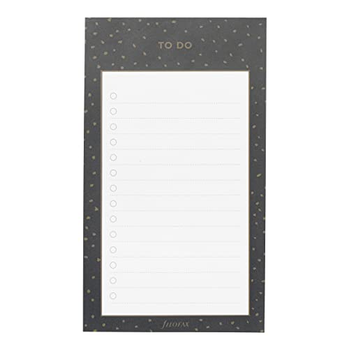 Rediform Blueline Filofax Accessory, Confetti Collection, Personal Size, Notepad - To Do, 60 Tear-Off Sheets (B132842)
