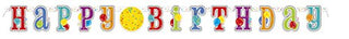 Unique Industries 7ft Customizable Happy Birthday Banner