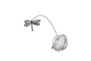Ganz ER57979 Dragonfly Tea Infuser, 1 1/2" Dia, Multicolored