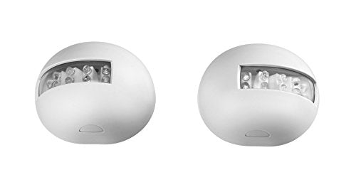 Pactrade Marine Boat Combo Side LED Bi-Color Pair Red & Green Navigation Light USCG 2 NM ABYC A16 Approval 12v White