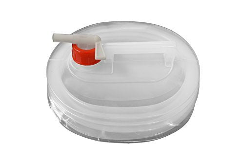 EZ Travel Distribution EZ Travel Collection Collapsible Water Jug Folding Water Bottle Backpacking Camping Gear (5 Liters/1.3 Gallon)