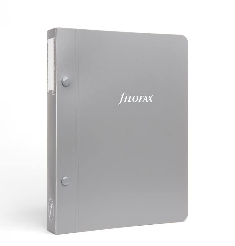 Rediform FILOFAX A5 Size Organizer Refill Storage Binder, 8.74 inch Height, Grey