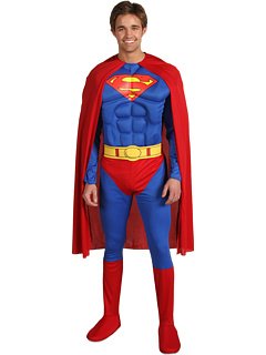 Rubie's DC Comics Deluxe Muscle Chest Superman Costume, As Shown, Large