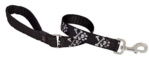 Lupine Pet Originals 1" Bling Bonz 2-Foot Traffic Lead/Leash for Medium and Larger Dogs
