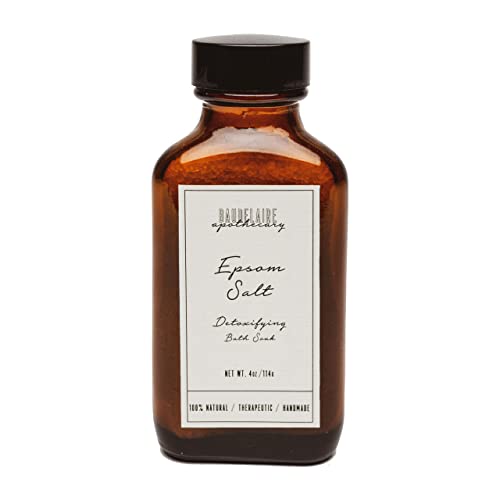 Baudelaire Epsom Salt Bath Apothecary Soak, 4 Ounce