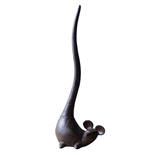 Kalalou Cast Iron Mouse Paper Towel/Toilet Paper Holder