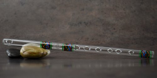 Hall Crystal Flutes 11293 - Inline Glass Piccolo in C - Lurgan Celtic