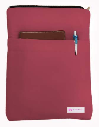 Shelftify Magenta Book Sleeve - Book Cover for Hardcover and Paperback - Book Lover Gift - Notebooks and Pens Not Included