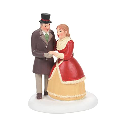 *Department 56 Dickens Village A Christmas Honeymoon, Village Figure, 2.72 Inch, Multicolor